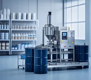 a drum filler machine